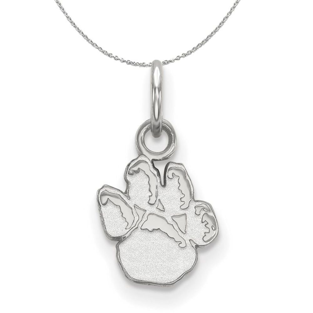 Sterling Silver U. of Pittsburgh XS (Tiny) Pendant Necklace - 16 Inch